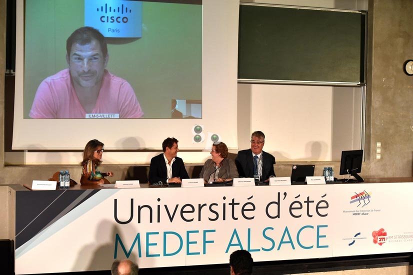 Université d'été du MEDEF Alsace 2014