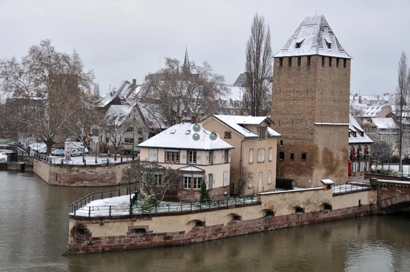 strasbourg neige