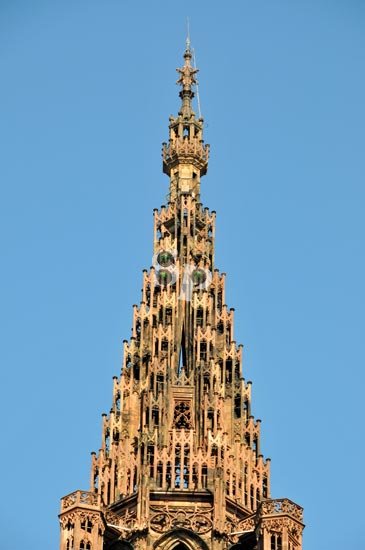 flèche de la cathédrale de strasbourg