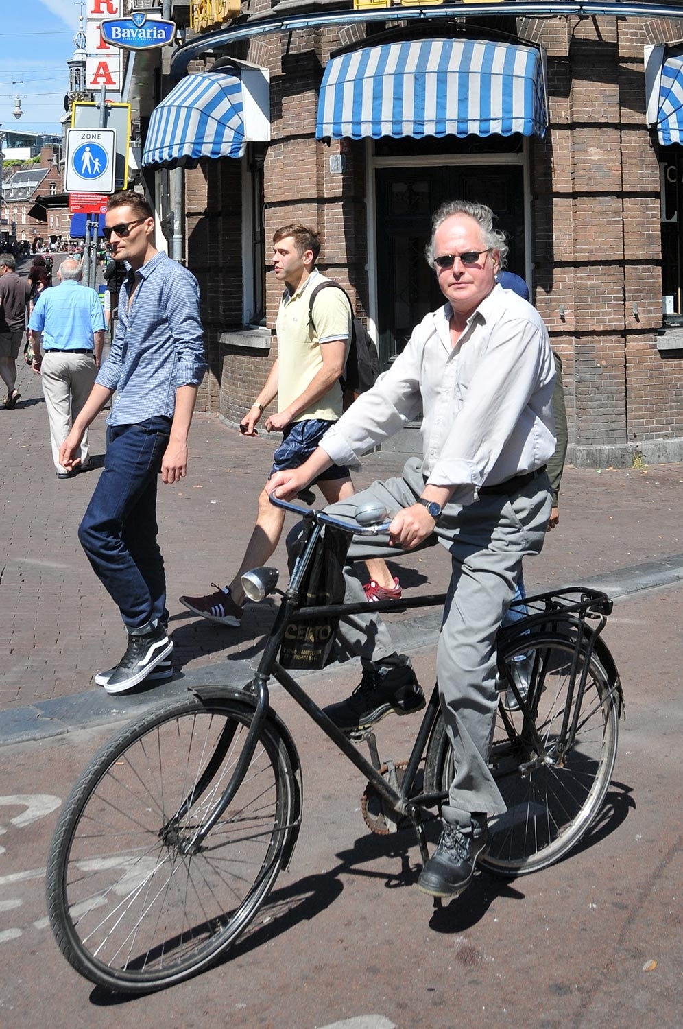 Photo de rue à Amsterdam