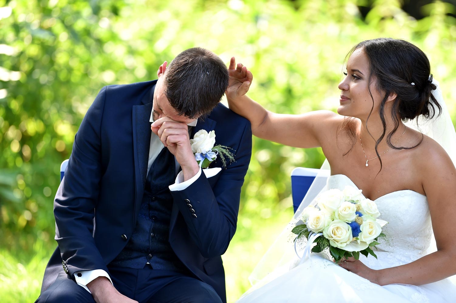 Photo de mariage : émotion et spontanéité.