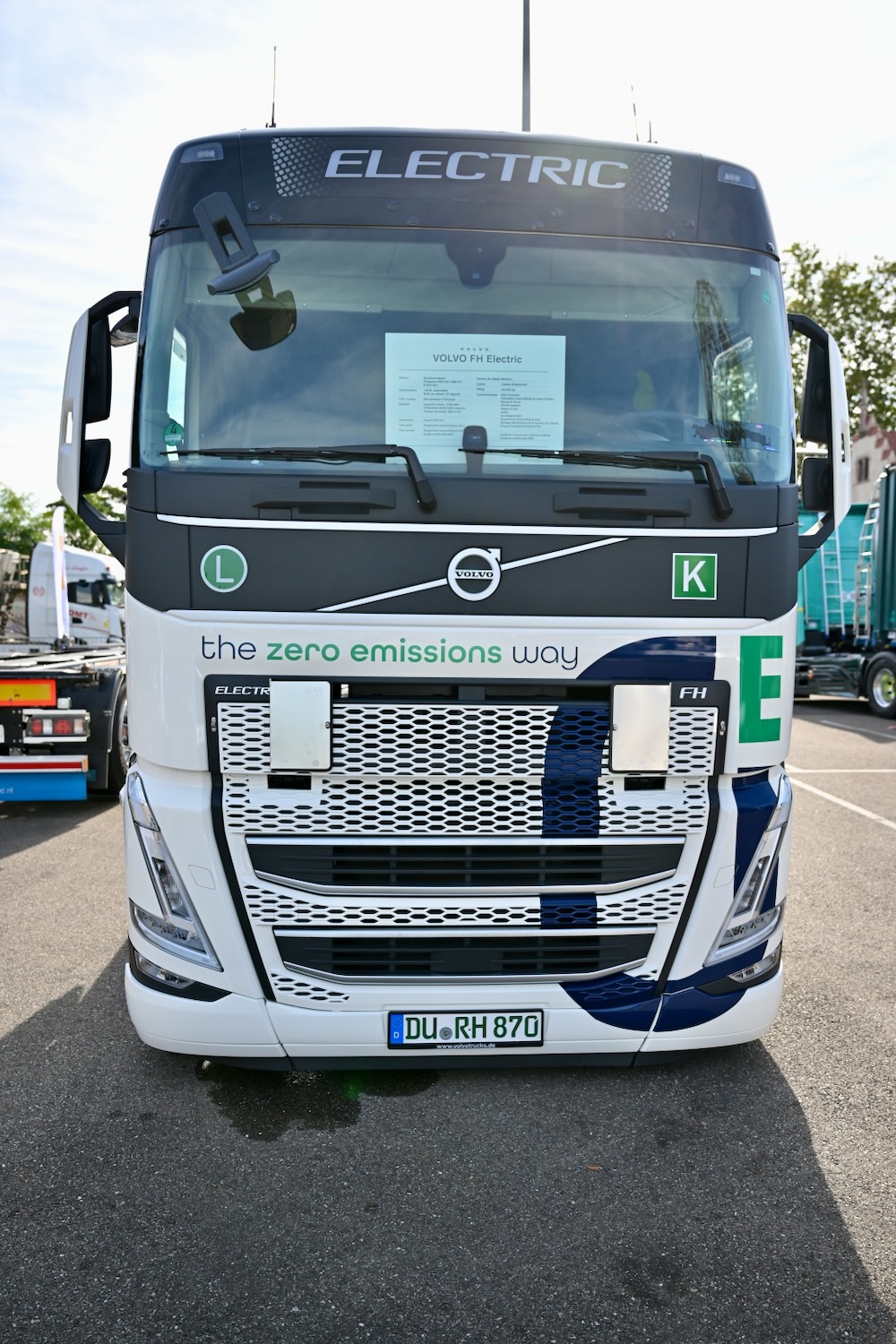 Camion électrique présenté au Multimoday