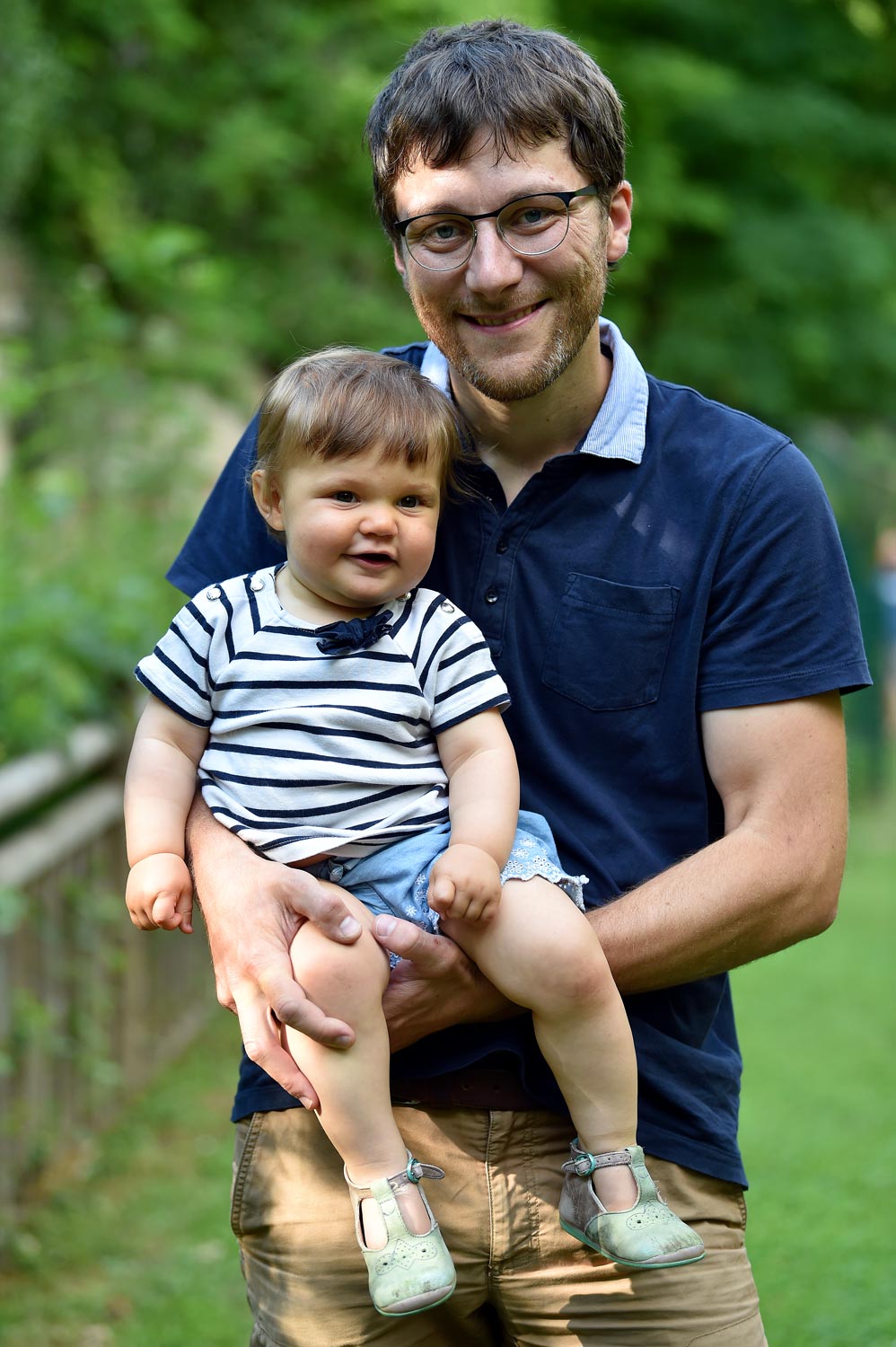 Photo de Bébé et papa