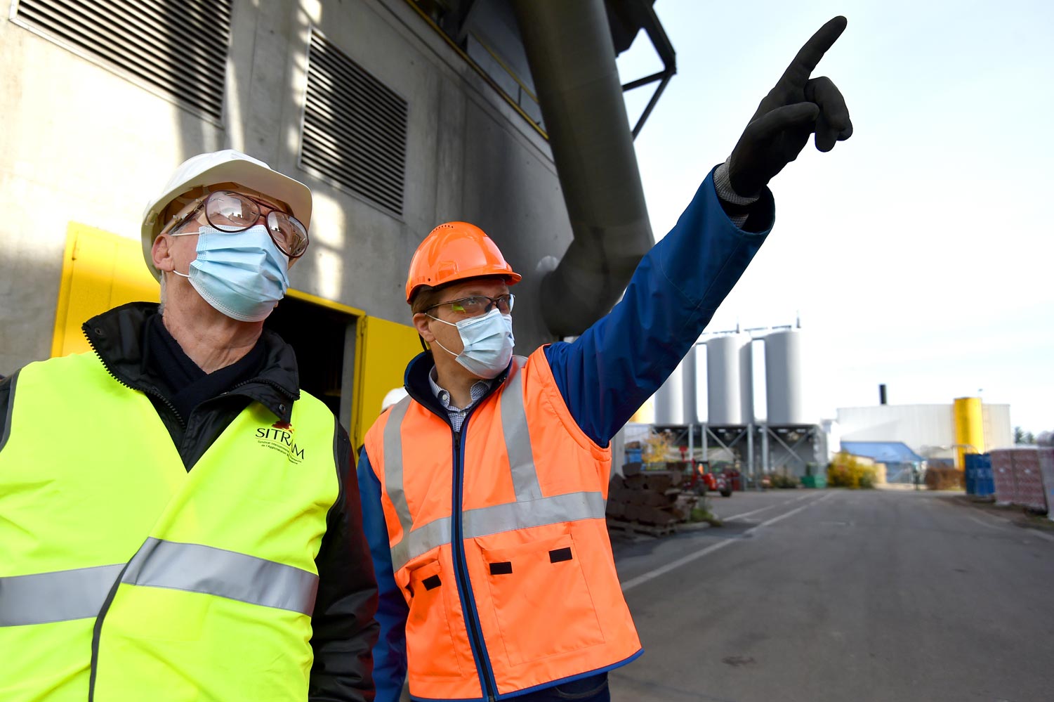 photos de travaux industriels