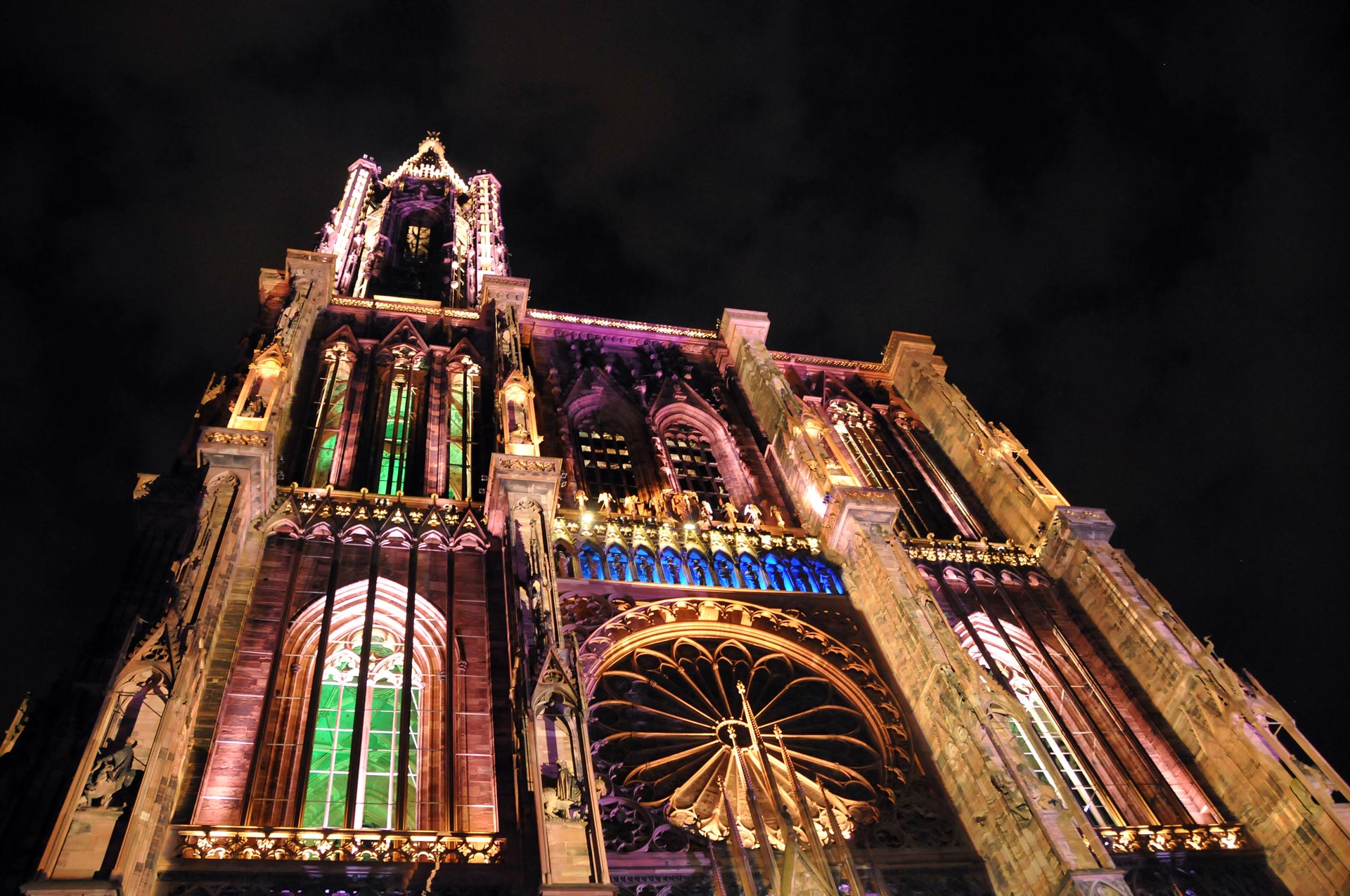 Illuminations de la Cathédrale de Strasbourg